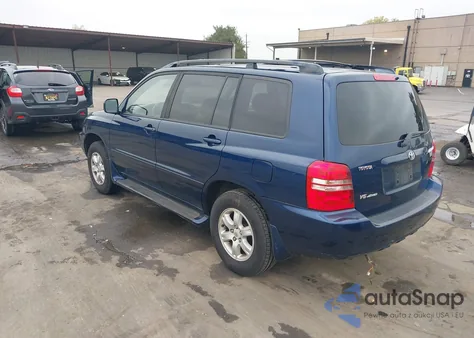 2002 Toyota Highlander V6 из США, поврежденный, VIN JTEHF21A520069575